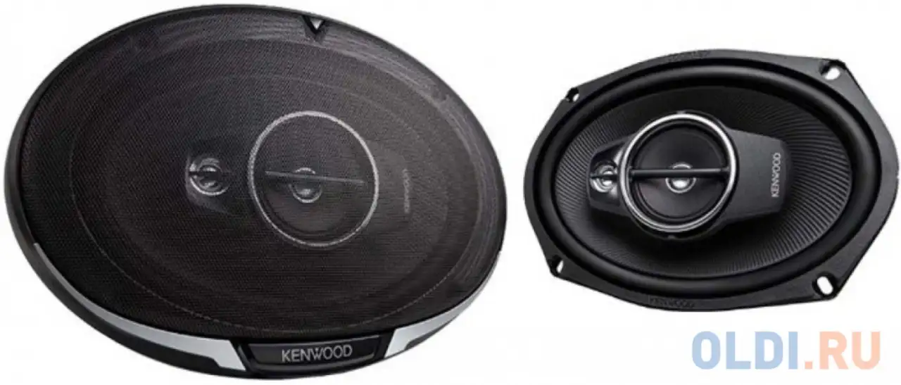 Колонки автомобильные kenwood kfc-ps6996 650вт 88дб 4ом 15x23см (6x9дюйм) (ком.:2кол.) коаксиальные, фотография 1