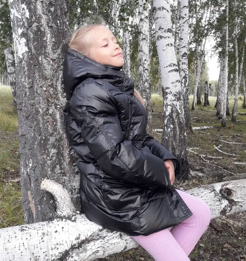 Пуховик для девочки новый 2-12 лет Италия, фотография 4