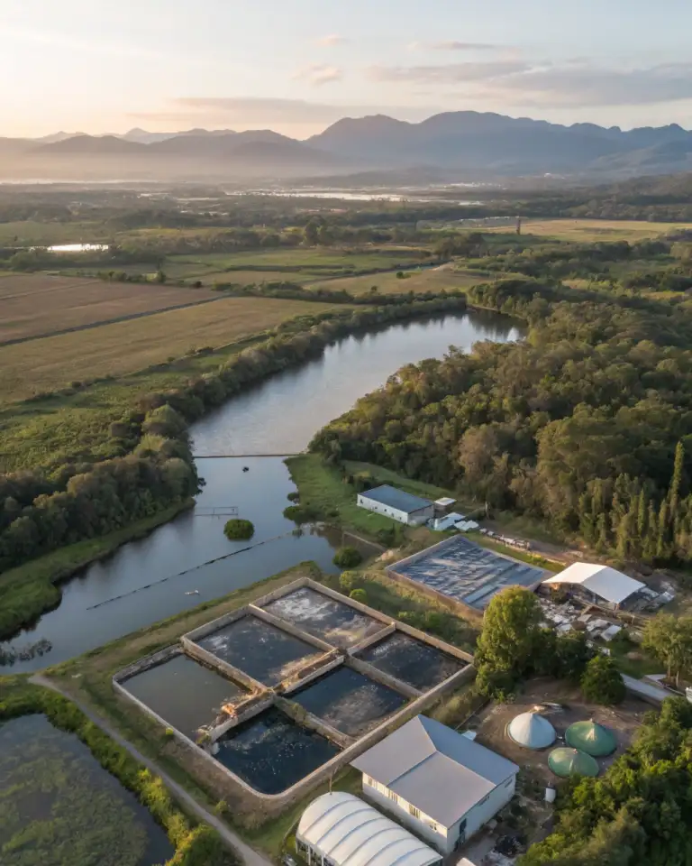 Готовая рыбная ферма под Алматы, форель, карп, осётр  земля 11 га, инфраструктура, фотография 3