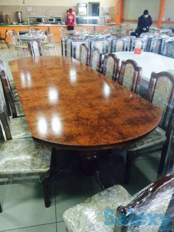 Акция Стол+стулья 12 штук цена 135000тг, фотография 1