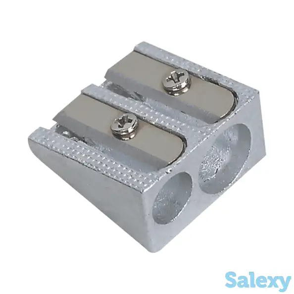 Точилка металлическая , 2 отверстия, LAMARK, фотография 1