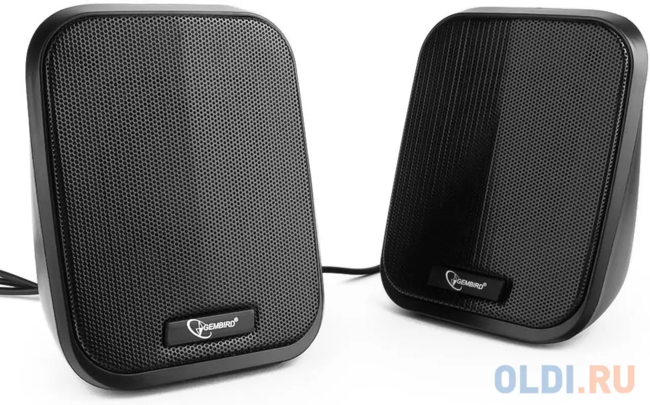 Колонки gembird spk-100 2х3 вт черный, фотография 1