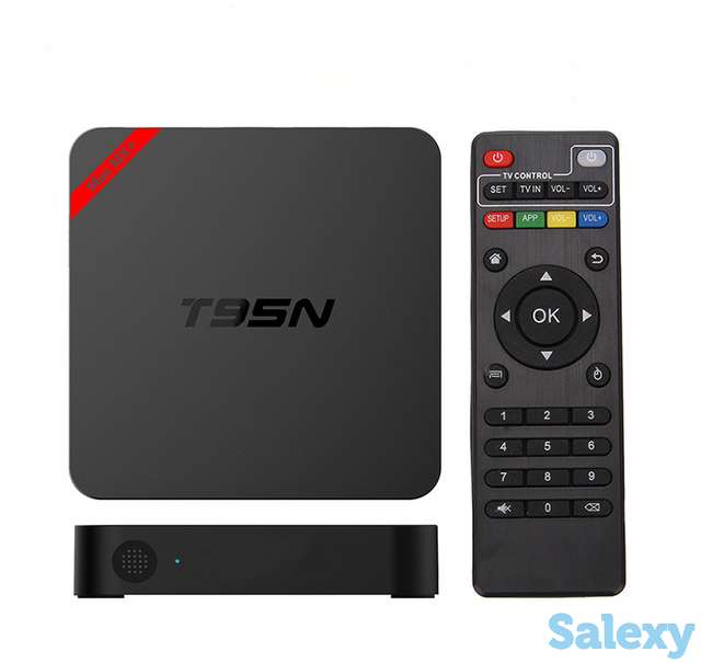 Продам 4-х ядерный Android TV Box на 64-х битном процессоре Cortex-A53, c оперативной памятью 1Гб, встроенной памятью 8Г, фотография 1