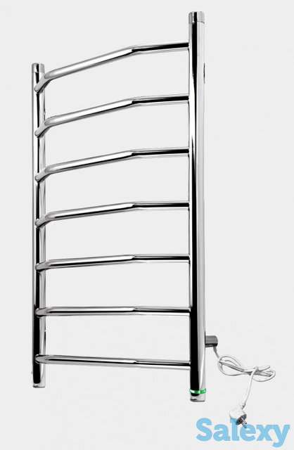 Полотенцесушитель электрический Виктория (трапеция) с диммером 450x730, фотография 1