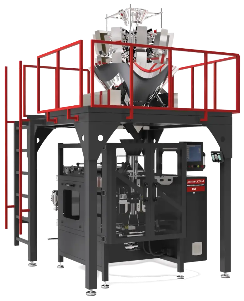 IM-W УПАКОВОЧНАЯ МАШИНА С НЕСКОЛЬКИМИ ЭЛЕКТРОННЫМИ ВЕСАМИ, фотография 1