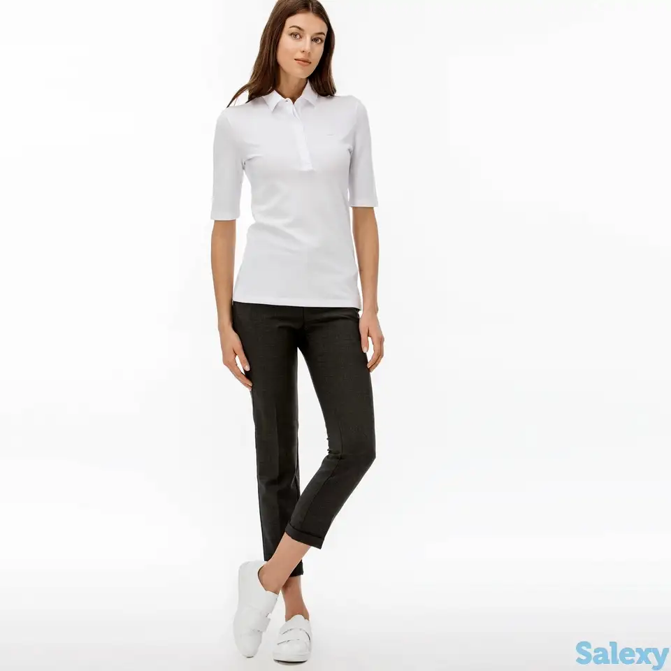 Женские классические брюки lacoste classic fit, фотография 1
