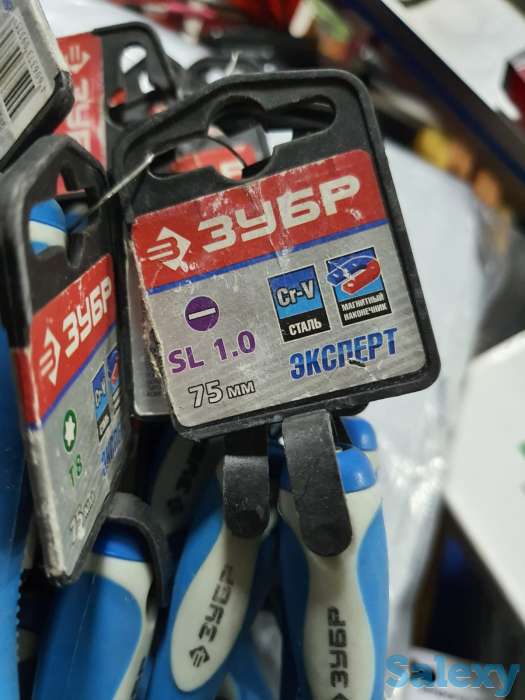 Отвертка шлицевая, крестик, звездочка ЗУБР ЭКСПЕРТ точных работ Сr-V, фотография 3