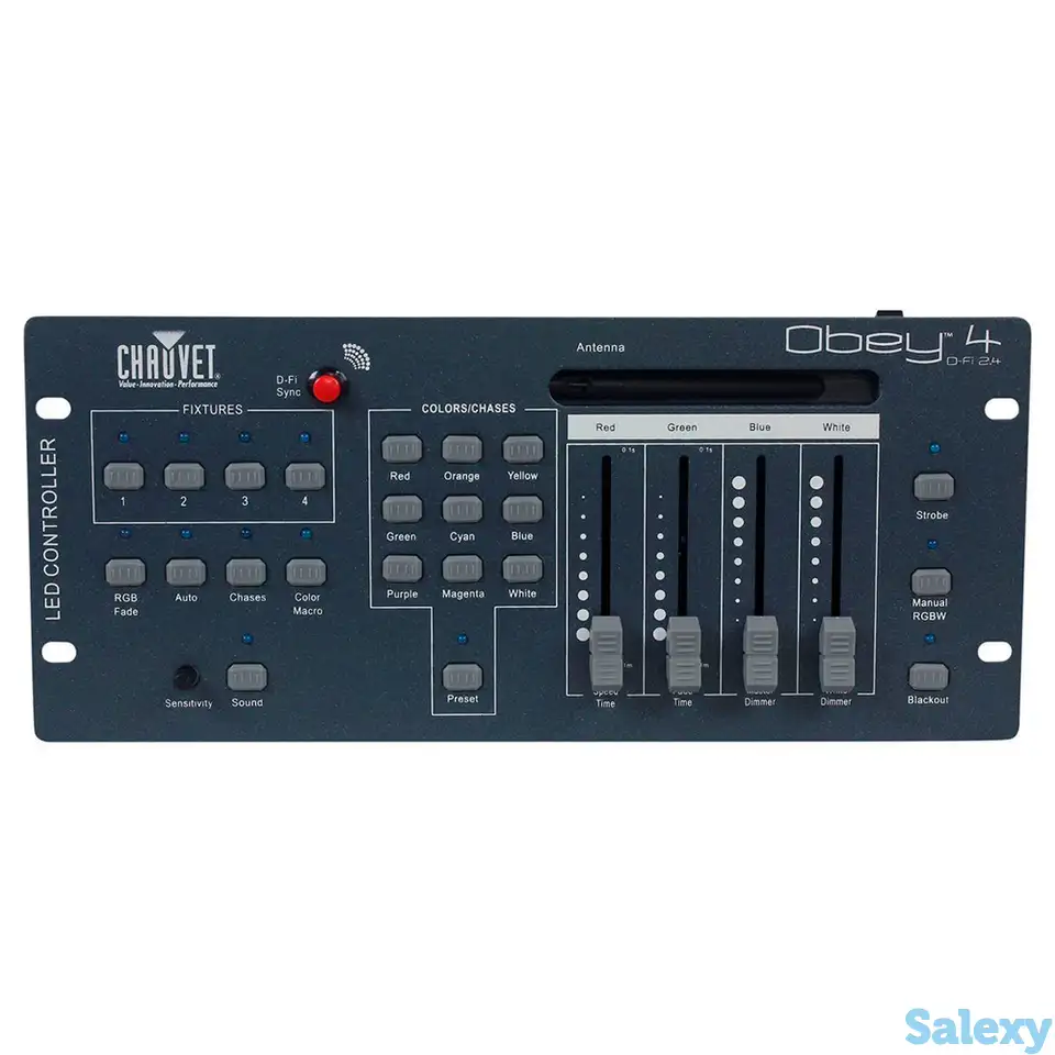 Контроллер chauvet-dj obey 4 d-fi 2.4, фотография 1