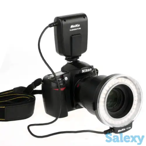 Макро вспышка кольцевая светодиодная, фотография 6