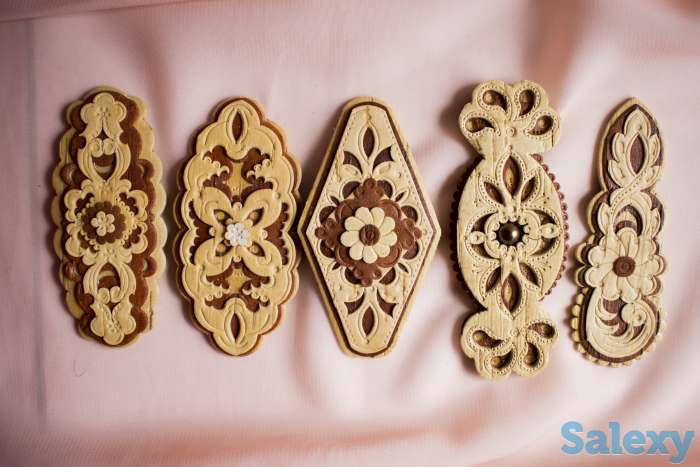 Заколки для волос из бересты, фотография 6