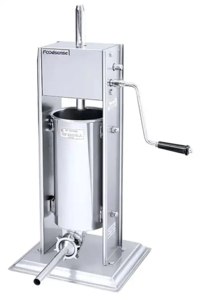 Ручной колбасный шприц Hurakan HKN-ISV5  используется на предприятиях общественного питания и торговли для наполнения ко, фотография 1