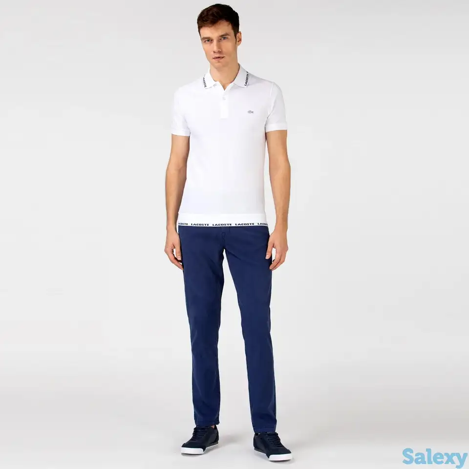 Мужские брюки lacoste slim fit, фотография 1