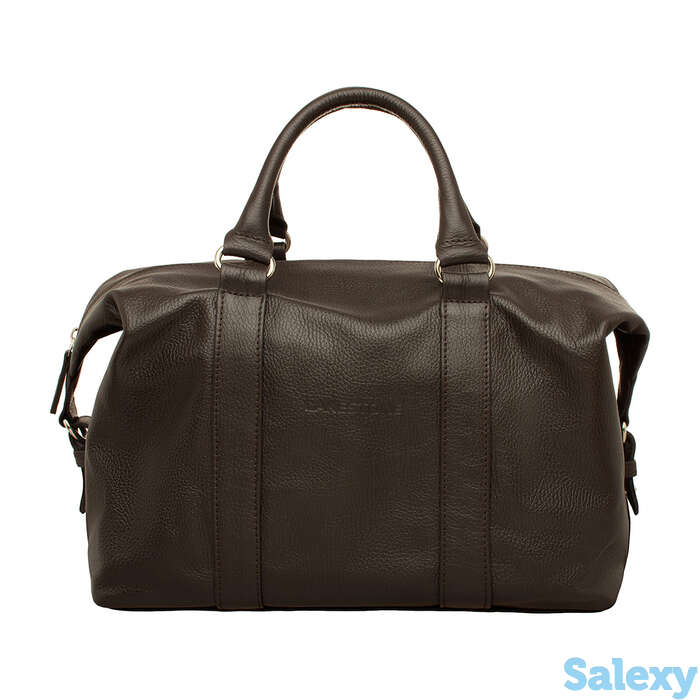 Кожаная спортивная сумка calcott brown, фотография 1