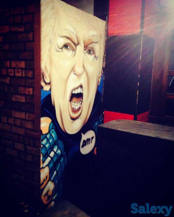 Граффити, роспись стен, декор, арт, фотография 4