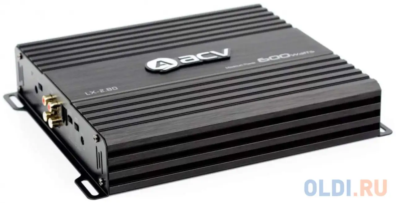 Усилитель автомобильный acv lx-2.80 двухканальный, фотография 1