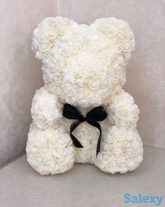 Мишка из роз - это подарок на любой возраст и повод!Доставка, фотография 6