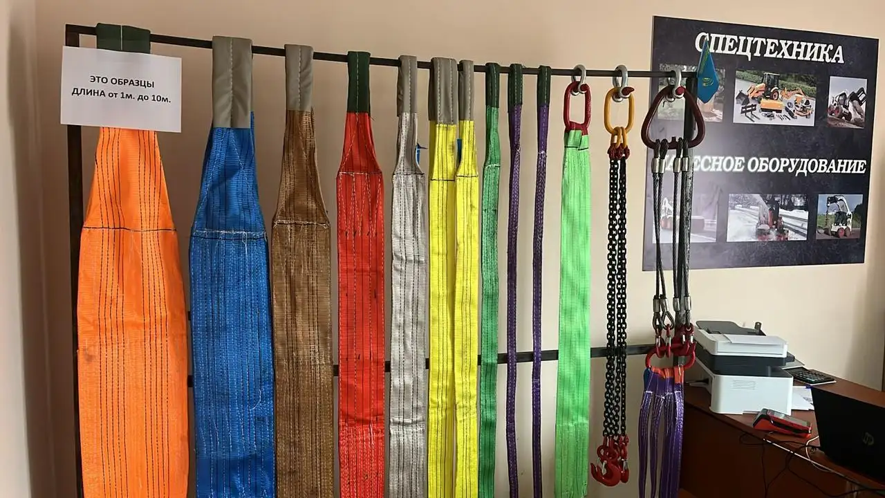 Стропы текстильные, цепные и канатные., фотография 1