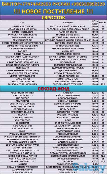 СЕКОНД ХЕНД ОПТОМ, оптовый склад СЕКОНД ХЕНД, СТОК доставка в любую точку республики, фотография 12