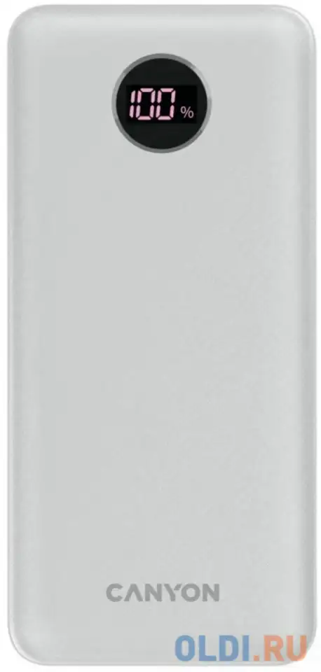 Canyon  pb-2002 power bank 20000mah li-poly battery, input type-c 5v3a,9v2a,18w, фотография 1