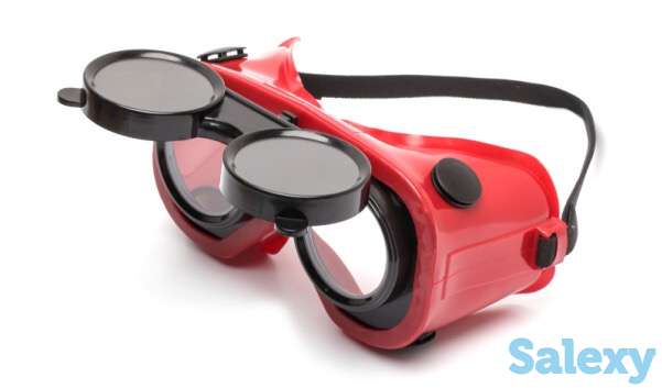 Очки газосварщика с откидными стеклами, фотография 1