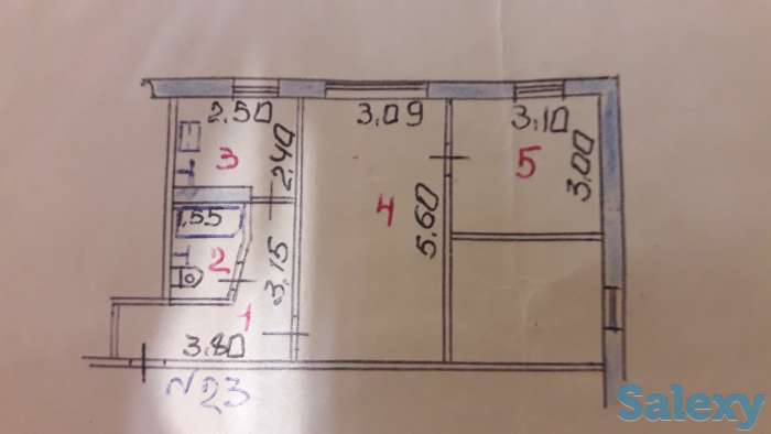 Продается 2х квартира 4 м-н дом 69, фотография 1