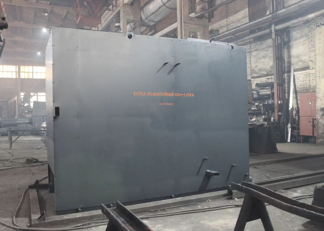 Водогрейный котел мощностью 1,25 МВт, фотография 2