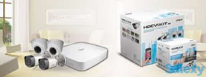 Комплект системы видеонаблюдения DH-KIT/HCVR4104C-S3/2-HFW1000RP-0360B-S3/2-HDW1000RP-0360B-S3, фотография 1