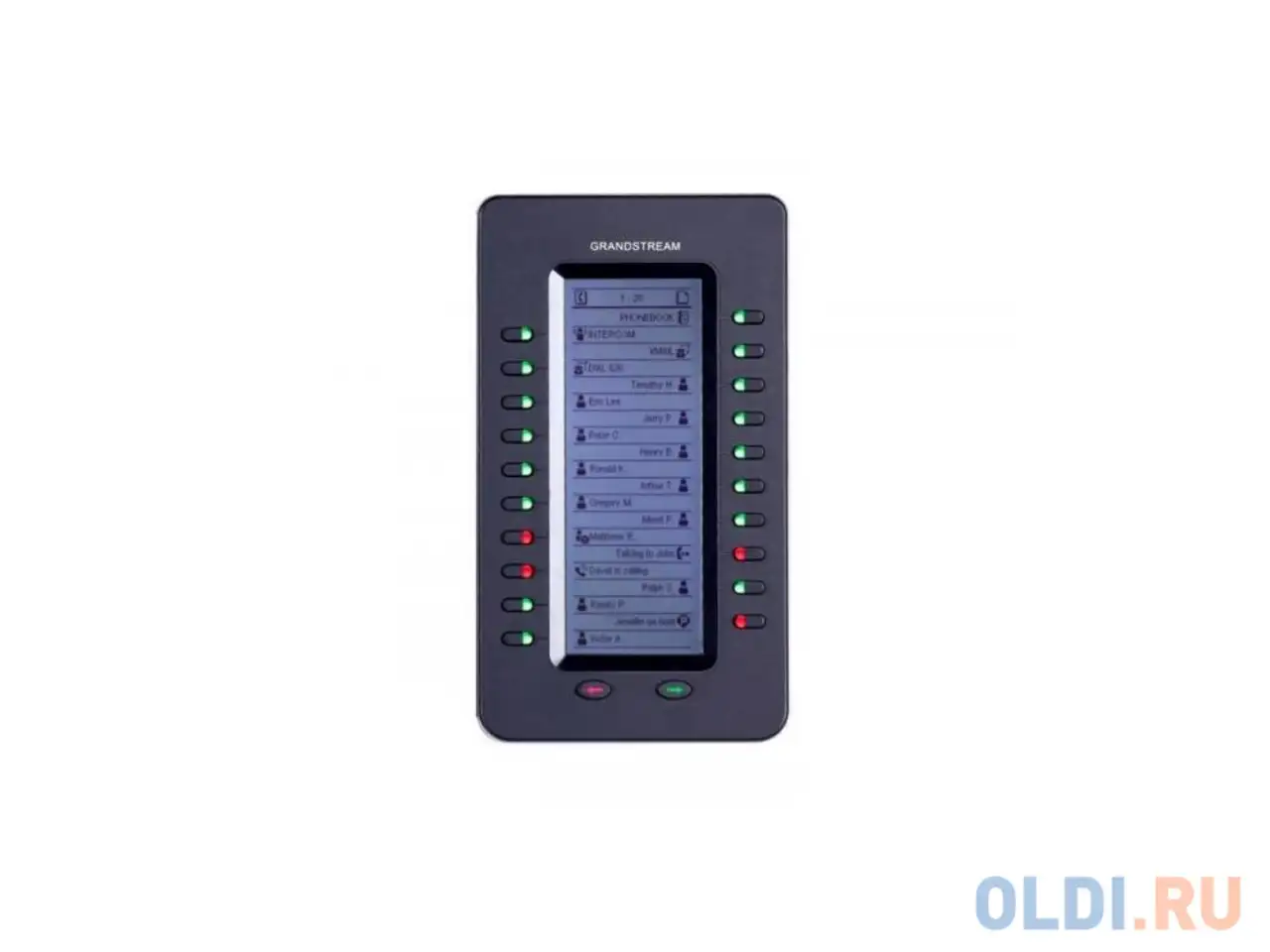 Модуль расширения клавиатуры grandstream gxp-2200ext, фотография 1