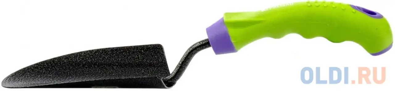 Совок посадочный широкий, защитное покрытие, обрезиненная эргономичная рукоятка// palisad, фотография 1