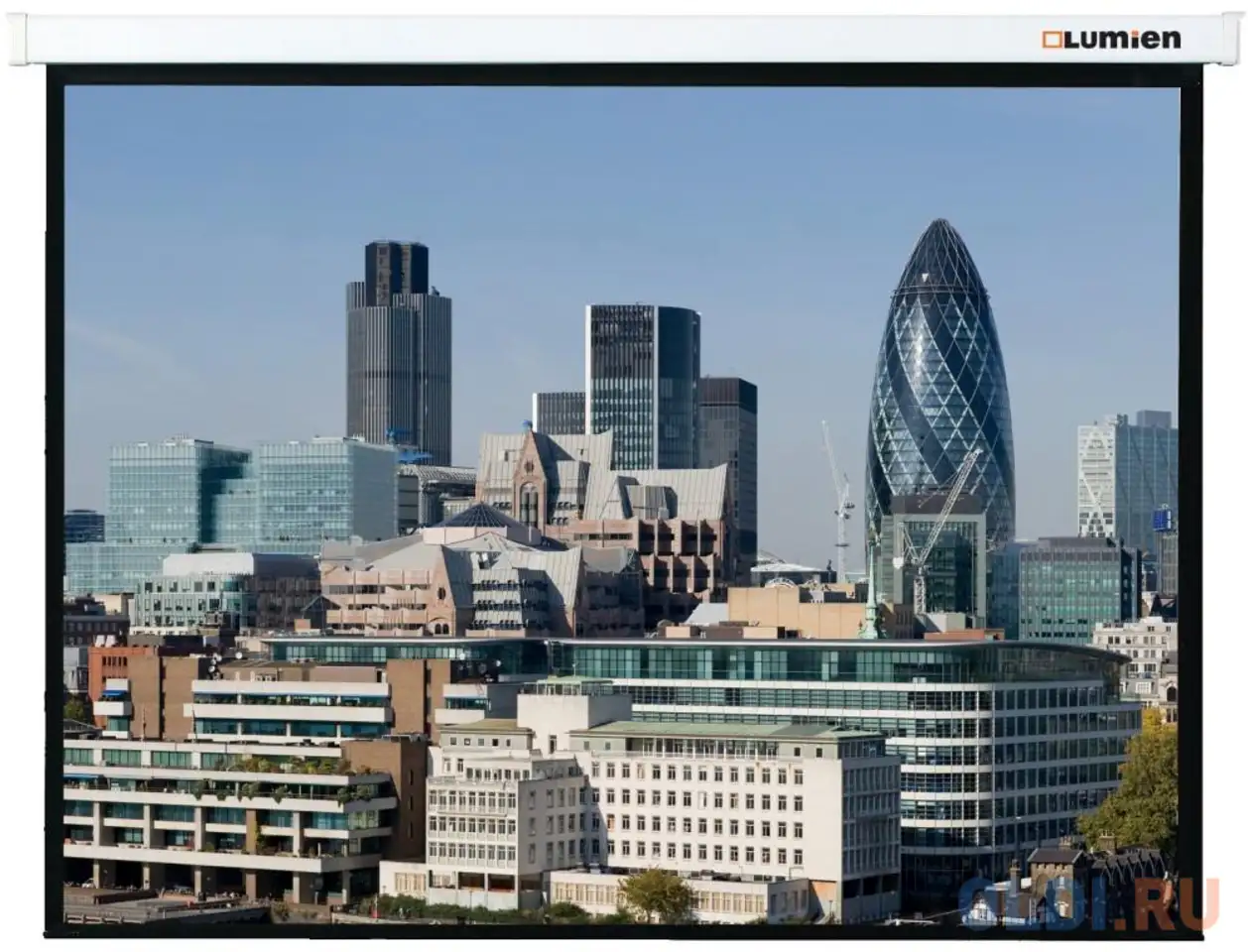 Экран моторизованный lumien lmc-100214 240 х 174 см, фотография 1
