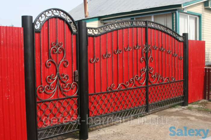 Распашные ворота, фотография 2
