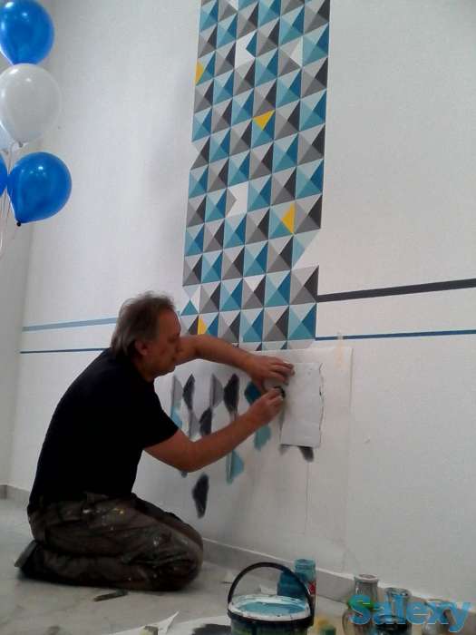 Художник роспись стен оформление дизайн, фотография 2