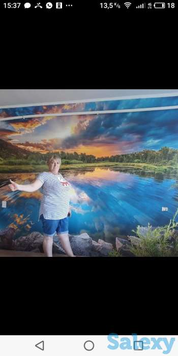 Обои, побелка, фотография 1