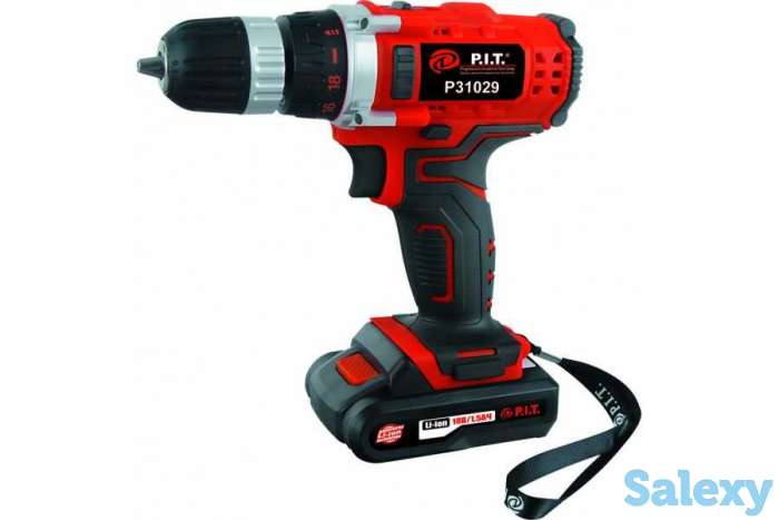 Аккумуляторный шуруповерт P.I.T 31029, фотография 1