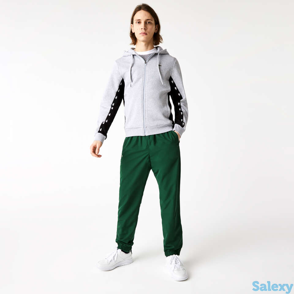 Мужская флисовая толстовка lacoste на молнии, фотография 1