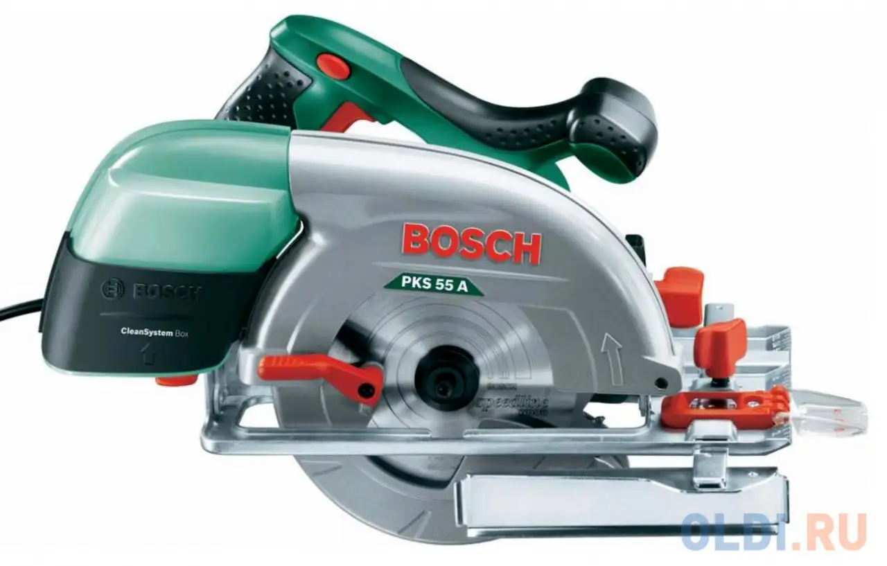 Дисковая пила bosch pks 55 a, фотография 1