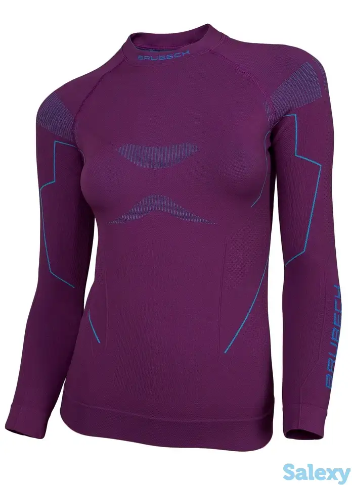 Термокофта brubeck wmn thermo nilit heat purple, фотография 7