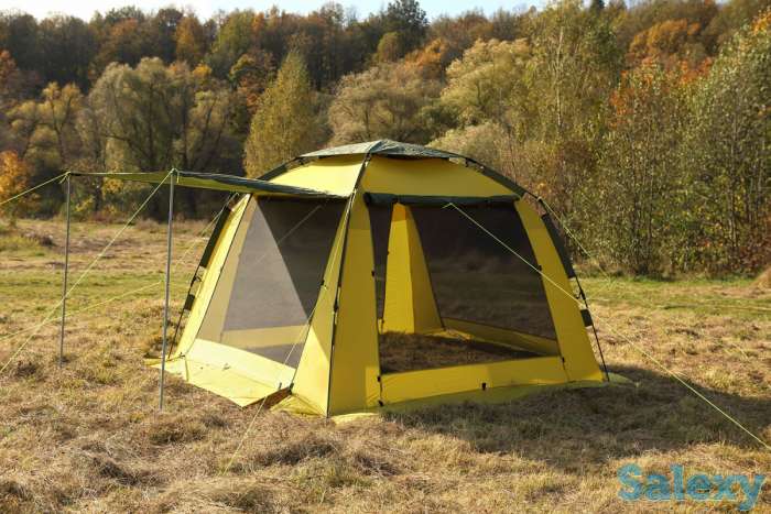 Тент - шатер world of maverick fortuna 300 khaki/yellow-mustard, фотография 9