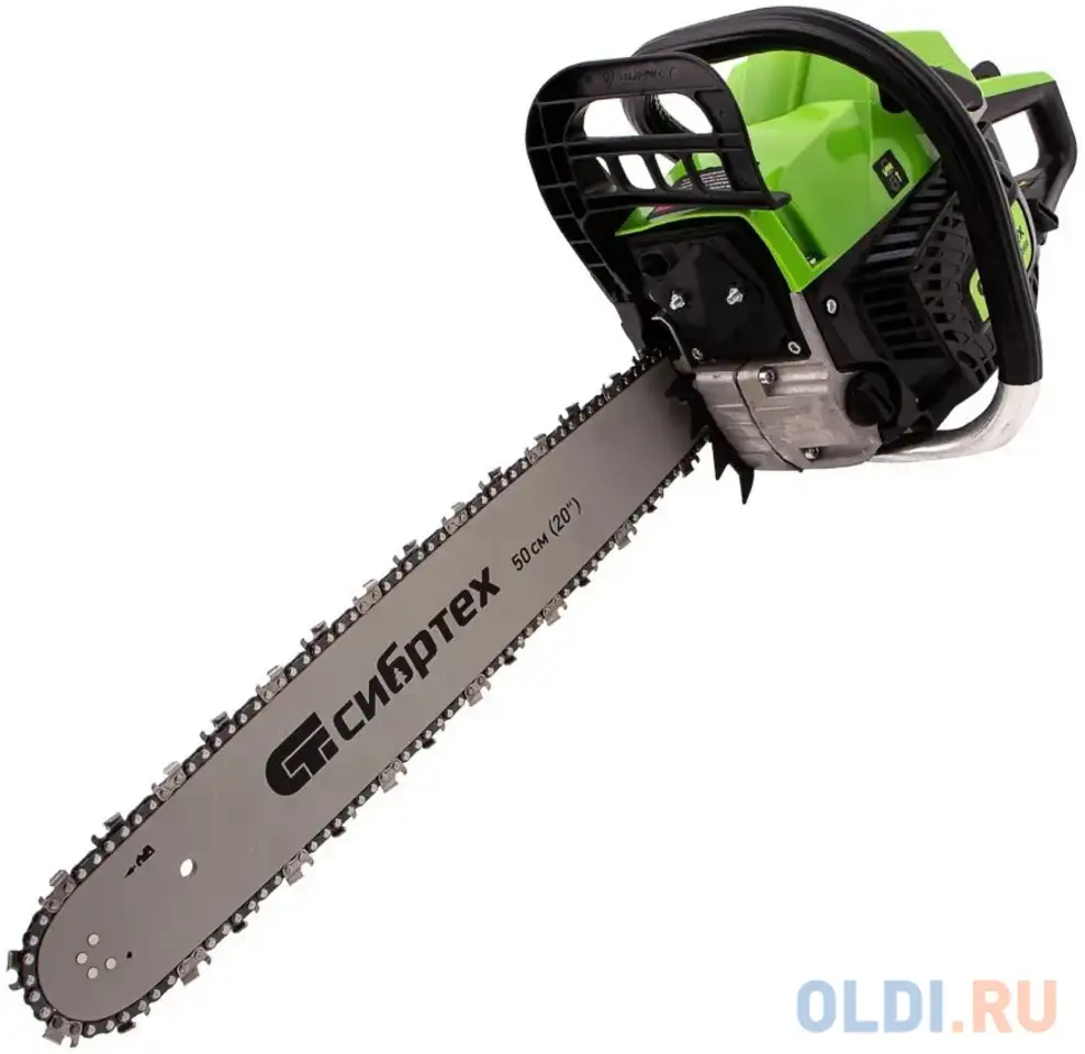 Пила цепная бензиновая бп-5850, 58 см3, шина 50 см, шаг 0,325,, фотография 1