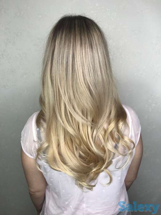 Окрашивание волос. Омбре, балаяж, шатуж, блондирование, мелирование, стрижки., фотография 2