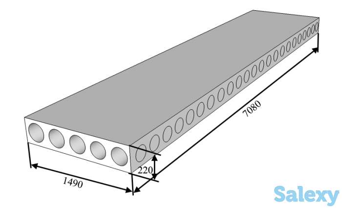Плита перекрытия ПК 72.12.8AtVt, фотография 5