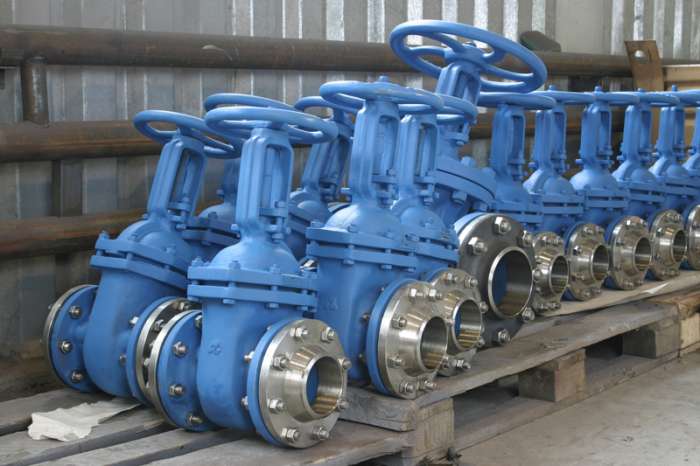 Задвижка фланцевая из нержавеющей стали, фотография 1