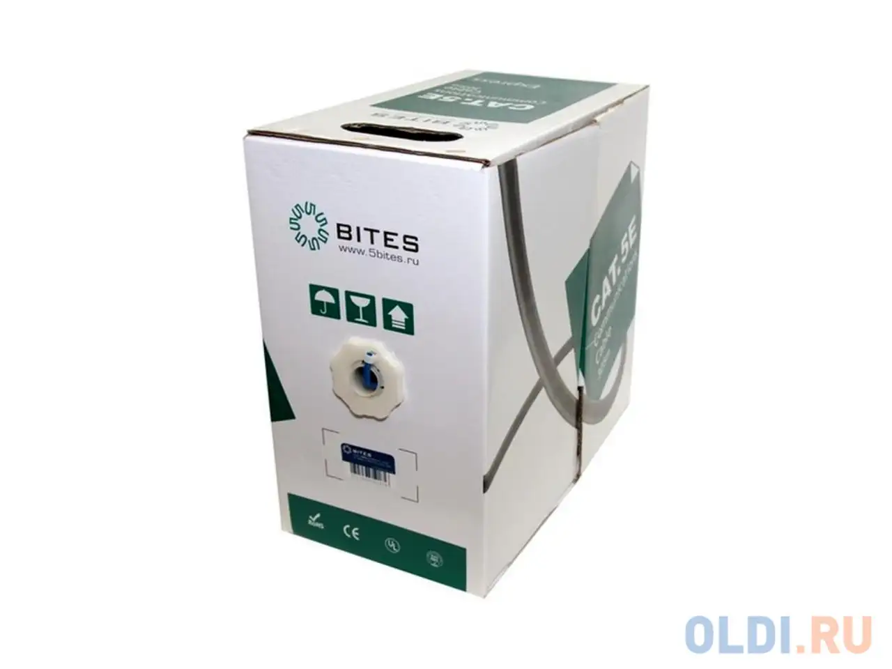 Кабель utp indoor 4 пары категория 5e 5bites express us5525-305b(bl) одножильный, фотография 1