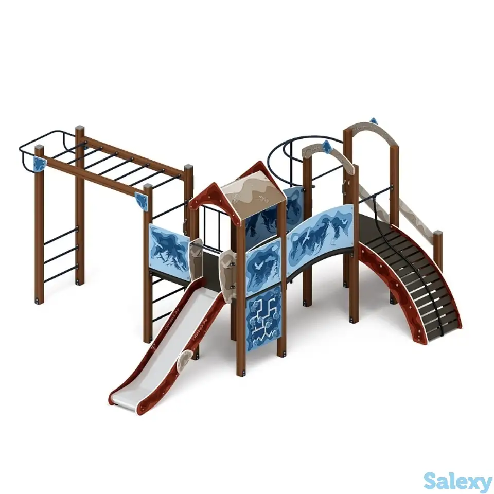 Рада (алтай) - дик 2.01.2.08-04 - игровой комплекс h=1200, фотография 2