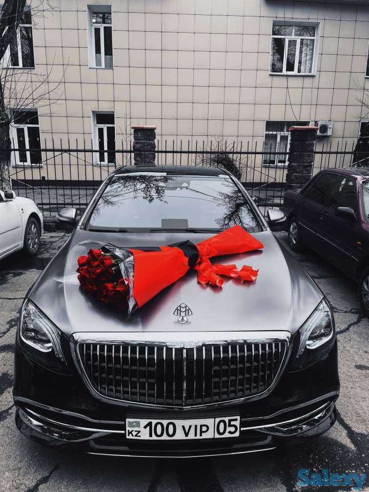 Прокат аренда Мерседес w222 с водителями по часам посуточно по г. Алматы и за его пределами, фотография 1