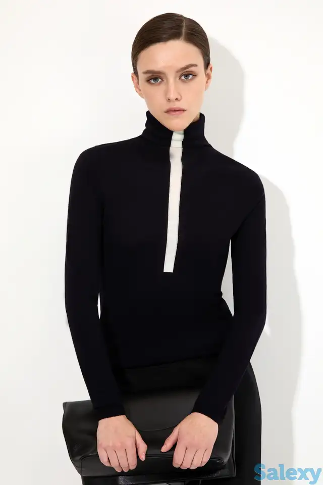 Джемпер c контрастной полосой vassa&co, фотография 2