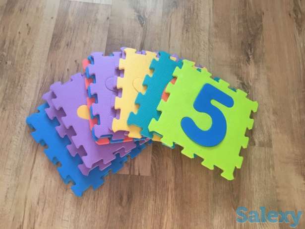 Коврик пазлы 34 штуки, фотография 1