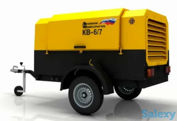 Компрессор винтовой дизельный КВ-6/7П, фотография 1