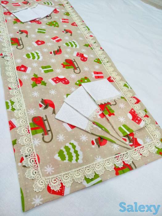 Дорожка на стол - отличный подарок для новогоднего праздника!, фотография 3