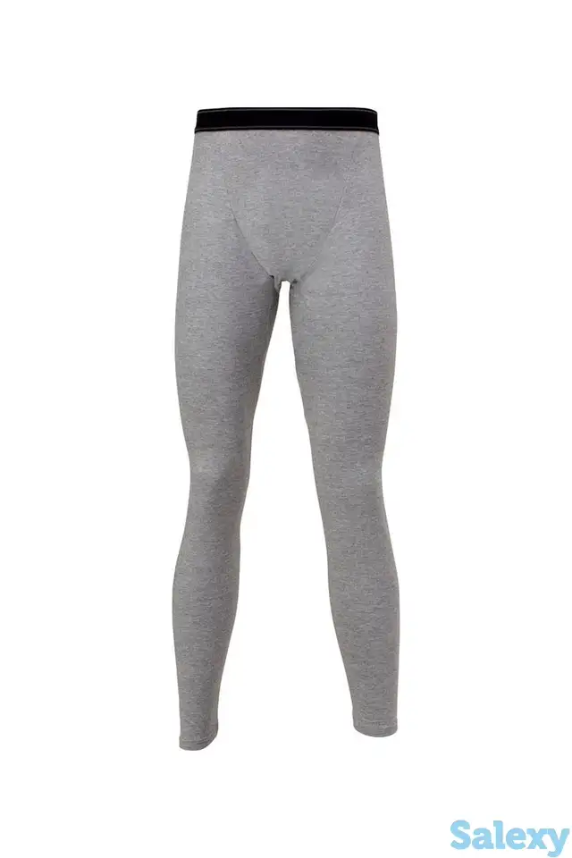 Термобрюки goldwin men long pants charcoal, фотография 8